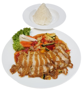 Dùi gà Mango (leicht scharf)