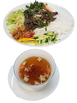 Bún bò xào