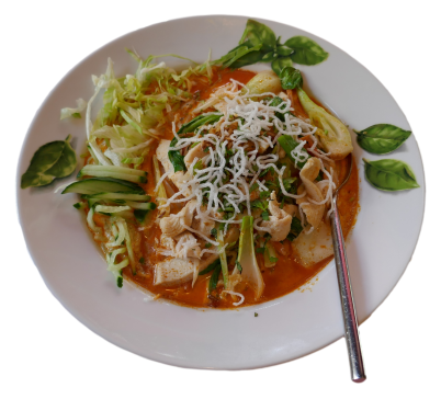 Pho gà cà ri