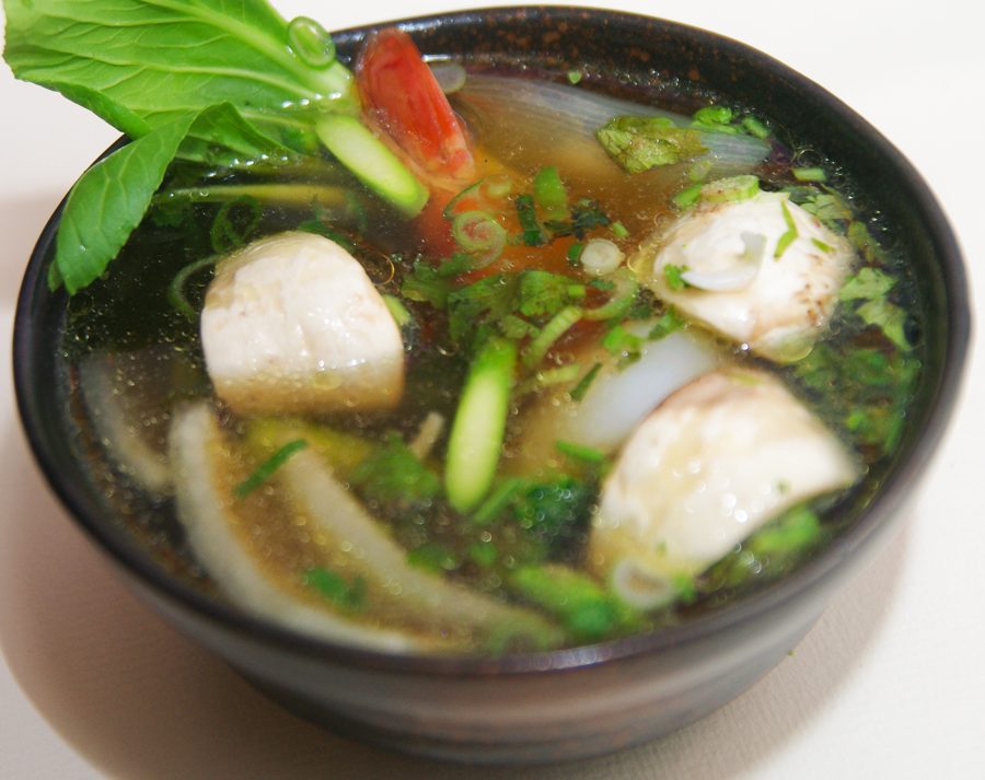 Súp rau, Gemüsesuppe (vegetarisch)