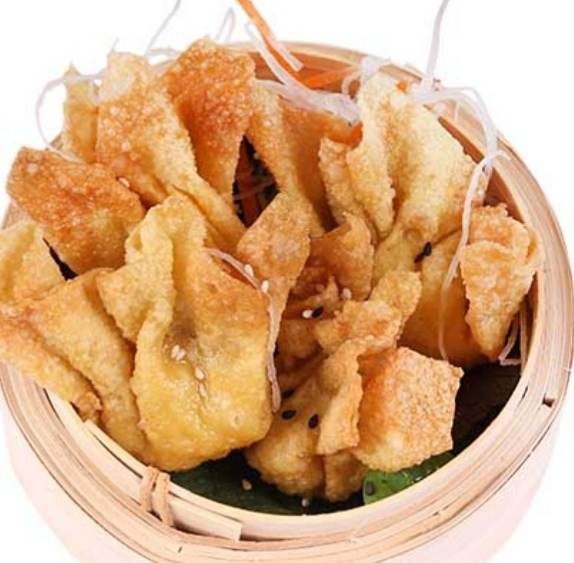 Wan Tan gebacken